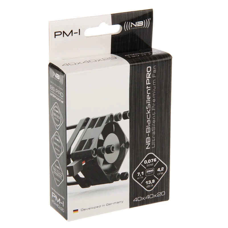 NOISEBLOCKER BlackSilentPRO PM-1 40mm Case Fan