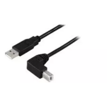 Microconnect USBAB2ANGLE10 USB cable 10 m USB A USB B Black