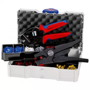 Knipex crimping set 97 90 16, With crimping pliers and wire strippers,