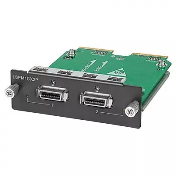 HPE - Expansion Module - Local Connect Module - Expansion Module - 10GBase-CX4 x 2 - for HPE - 5120-24, 5120-48, 5500-24, 5500-48