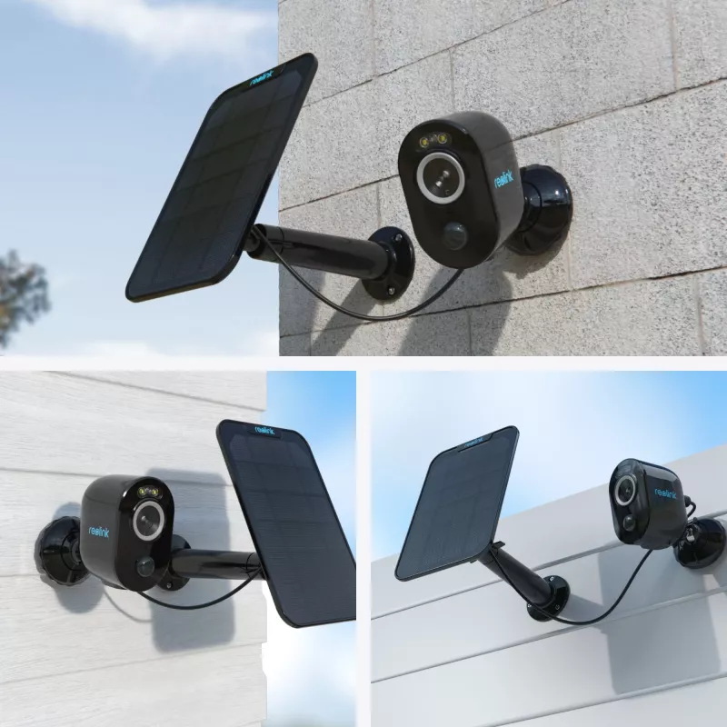 Reolink Argus Series B330 Wi-Fi Surveillance Camera Black 5MP (2880x1616), battery-powered, IP65-Weather Protection, night vision in Colour, intelligent detection