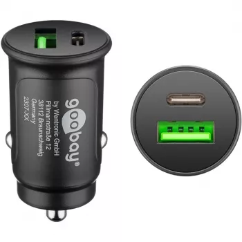 Goobay 59521 Mobile Device Charger Universal Black Cigar Lighter Fast Charging Auto