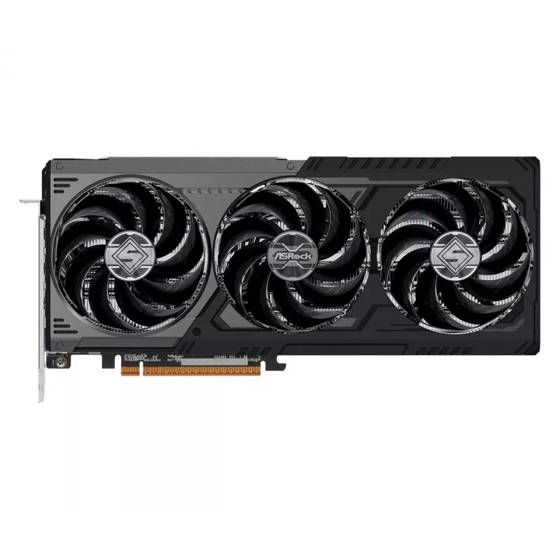 ASRock Radeon RX 9070 XT 16GB Steel Legend Dark Graphics Card