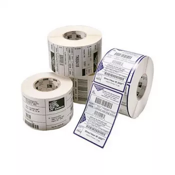 Label Zebra Media PolyE 3100T White