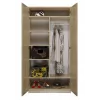Wardrobe Top E Shop SD-90 SON KPL, Oak frame, 7 shelves, 2 doors