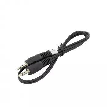 SBOX AUDIO CABEL 3.5 mm Male to Male 0.5 m Black