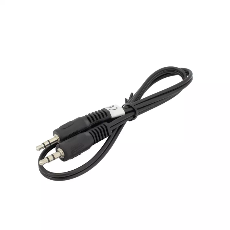 SBOX AUDIO CABEL 3.5 mm Male to Male 0.5 m Black