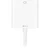 DisplayPort to DVI adapter cable Sharkoon 0.15 m white — DisplayPort 1.2 to DVI