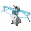 Eyewear holder WEDO 202 27105 resin universal glasses stand, anthracite/white, width 55 mm