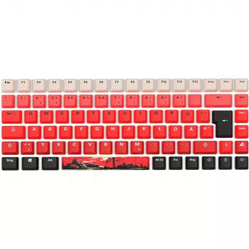 Mechanical gaming keyboard Sharkoon SKILLER SGK50 S3 Red Black with RGB lighting