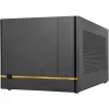 SilverStone SUGO SG14B - Tower - Mini-DTX - without Power Supply (ATX / PS/2) - Black - USB/Audio (SST-SG14B)