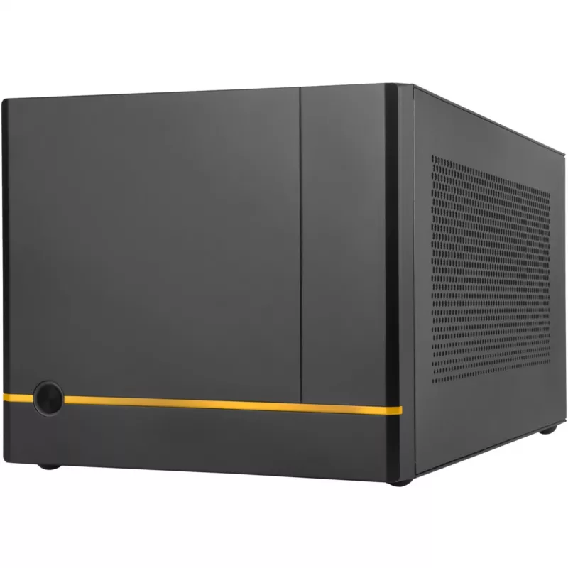SilverStone SUGO SG14B - Tower - Mini-DTX - without Power Supply (ATX / PS/2) - Black - USB/Audio (SST-SG14B)