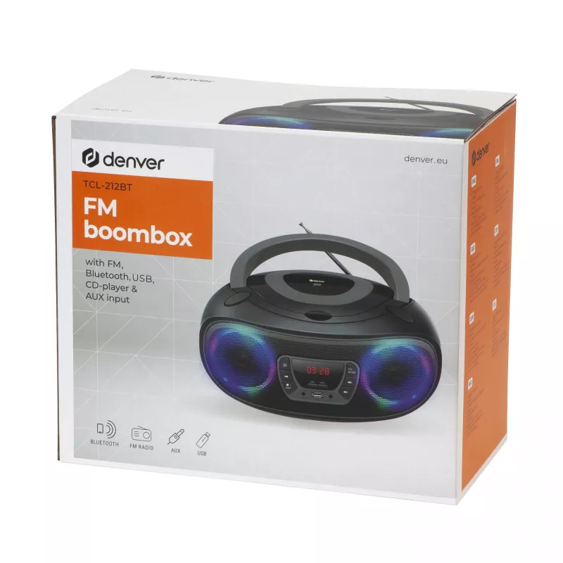 Portable CD player Denver TCL-212BT GREY