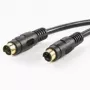 S-video cable ROLINE 11.99.4363 3m Black