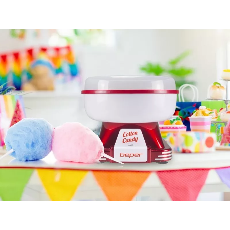 Cotton candy maker Beper P101CUD250 250W, compact tabletop machine for home and small events