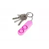 Personal alarm GUARD YC-001-PI 130 dB pink compact safety device, LR41 batteries, 200 m range