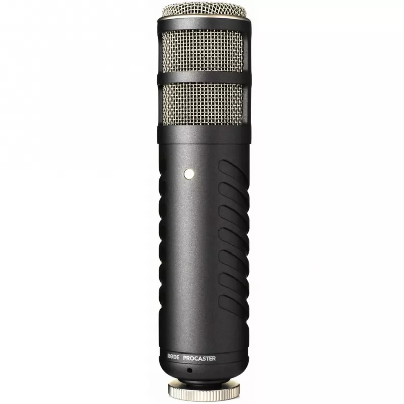 Studio dynamic microphone RØDE Procaster — wired, mini XLR (3-pin), 75–18,000 Hz, 32 Ω, -56 dB, black, 695 g