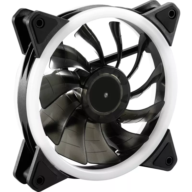 SHARKOON Shark Blades PWM ARGB 120mm Case Fan - Black