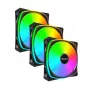 MONTECH AX120 PRO Black 120mm ARGB 3-Pack