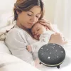 Portable speaker MANTA SPK03-GR Szumi-GO — green, Bluetooth, baby sleep sounds, timer, RGB backlight, 12.5×7.5×12.5 cm