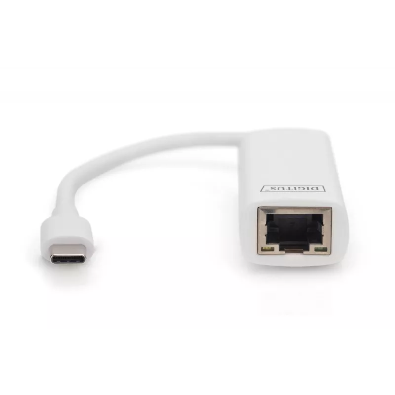Digitus DN-3024 USB 3.0 Adapter 20 cm 1x USB-C to 1x RJ45 Shielded