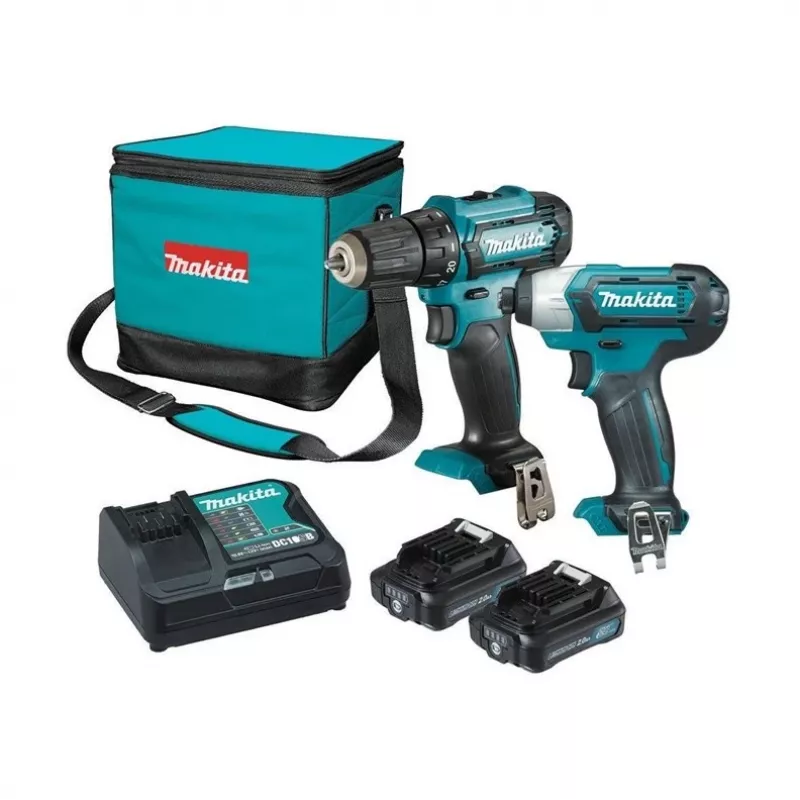 Makita CLX224A Battery Toolbox 12V MAX; 2 x 2.0 Ah