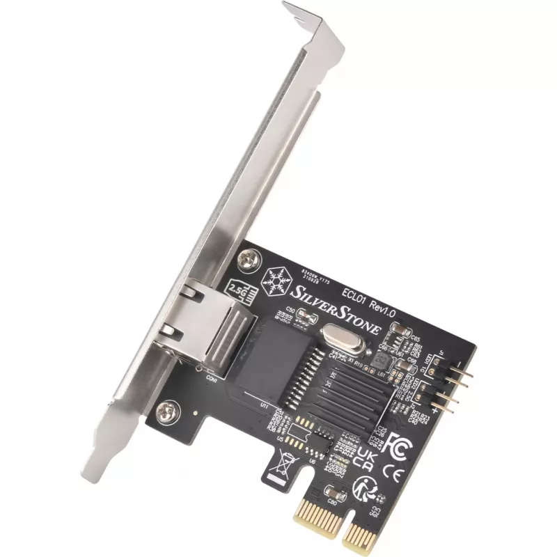 Silverstone ECL01, 2.5G Network Card, PCIe