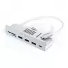 Laptop dock / port replicator Satechi ST-UCICHS USB 3.2 Gen 1 Type-C, USB-A ports, SD/MicroSD, Silver