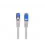 Networking cable LANBERG PCF6A-10CC-1500-S Cat6a S/FTP, 15 m, RJ-45, grey