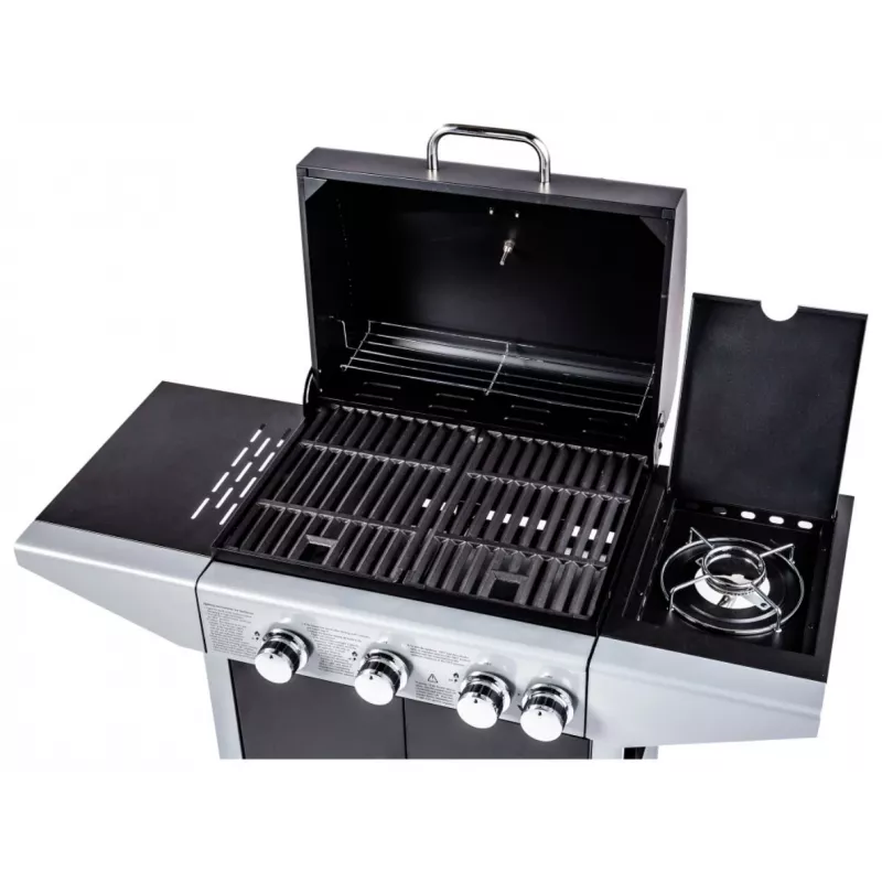 Gas grill Ravanson GO-3 — compact gas barbecue grill, model GO-3