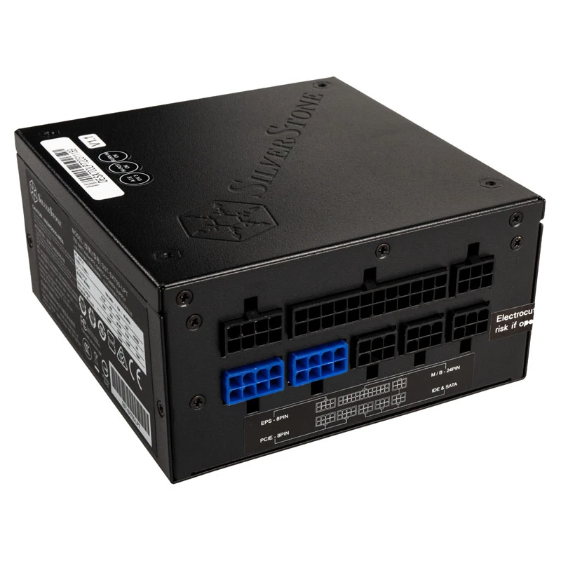 SilverStone SFX Series SX700-LPT - V1.1 - Power Supply (Internal) - ATX12V 2.4/ EPS12V / SFX-L - 80 PLUS Platinum - AC 120/230 V - 700 Watt - active PFC - Black