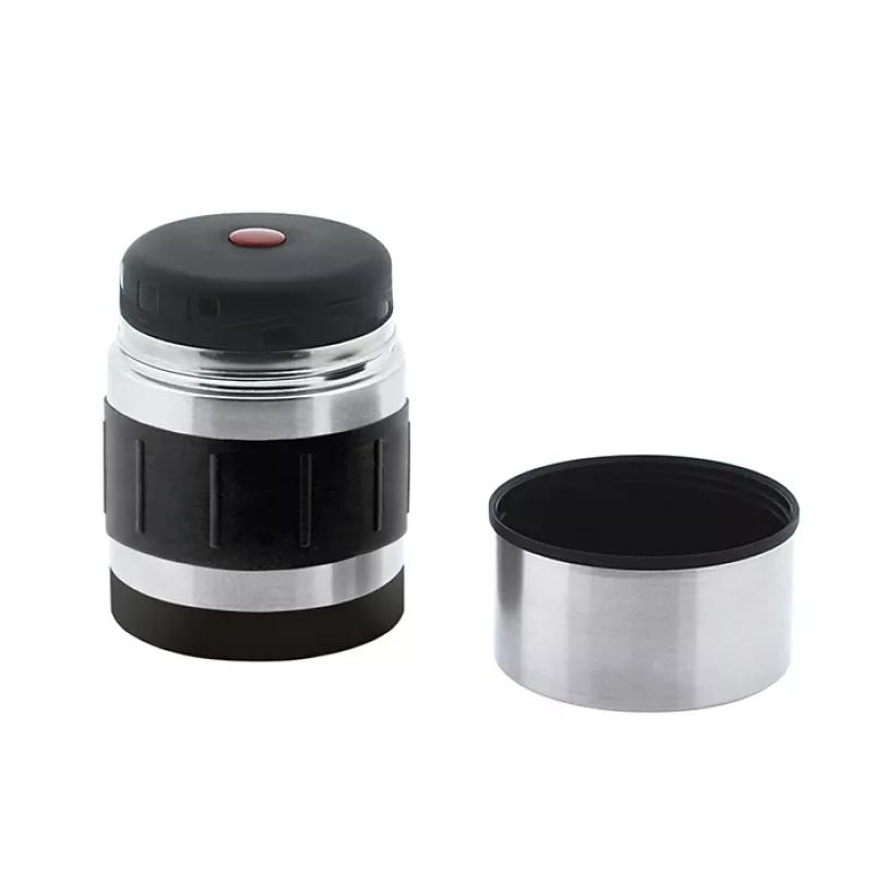 Vacuum Flask JATA MOD. 825 0.5 L Black Stainless Steel