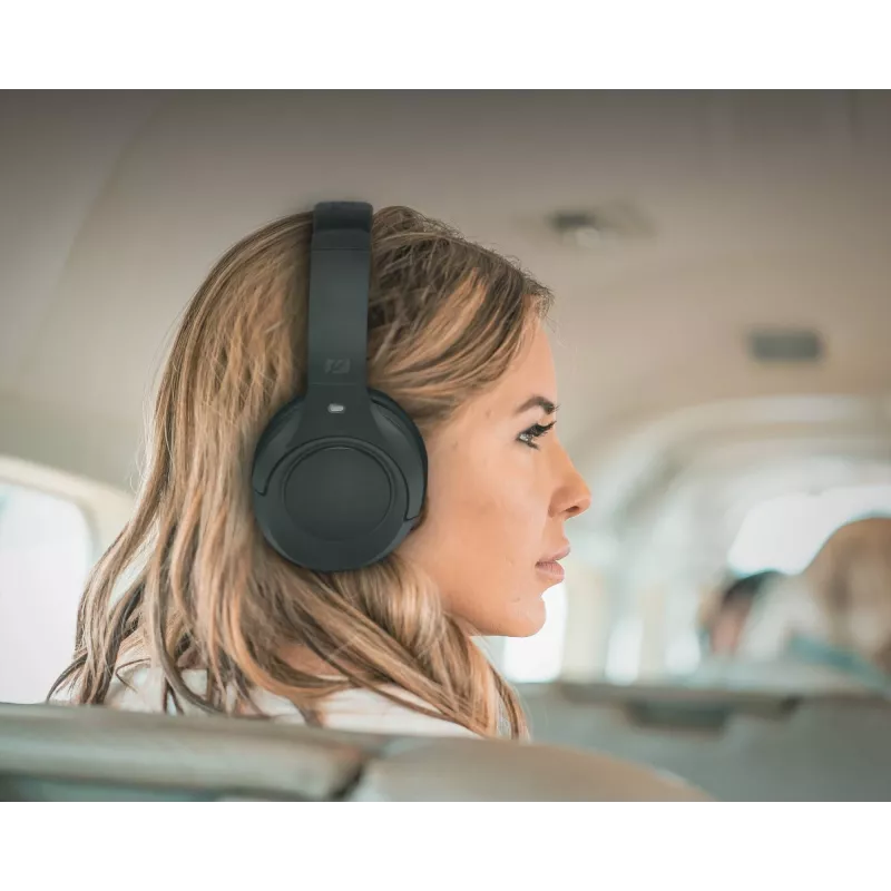 Headphones muse M-295 ANC — wireless supra-aural, Bluetooth & USB-C, 20–20,000 Hz, 260 g, grey