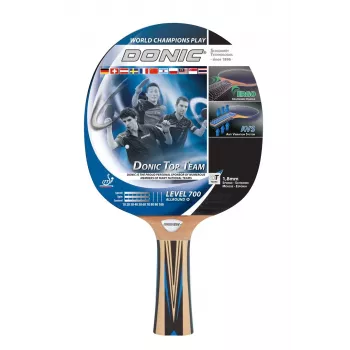 Donic Schildkröt Top Team 700 table tennis equipment Black, Blue, Wood