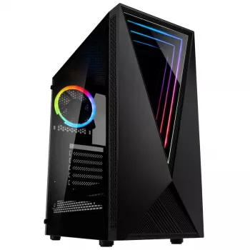 Kolink VOID RGB Tower Casing Black LED Fan Window Dust Filter PC E