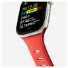 Band Nomad Tempo — Red rubber, 18 mm width, fits wrists 135–175 mm