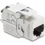 Keystone RJ45 Socket to LSA Delock 90715 Cat.8.1 Shielded Tool-Free