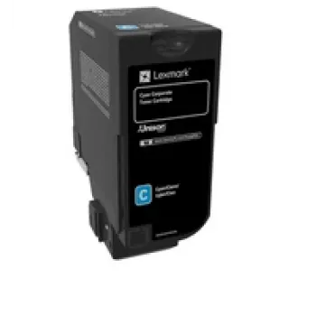 Toner cartridge Lexmark 74C20CE 2500 pages Cyan