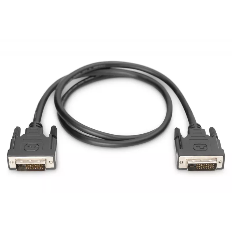 DVI Connection Cable Digitus AK-320108-010-S 1m