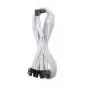 CableMod C-Series Pro Anschlusskabel Variante A 90° 16-pin to 4×8-pin PCIe, white