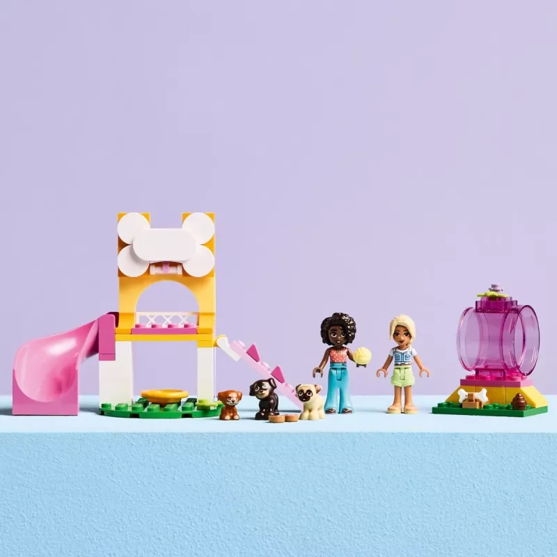 Construction toy LEGO Friends Puppy Playground set 42665, 66 pieces, 2 minifigures, age 4+