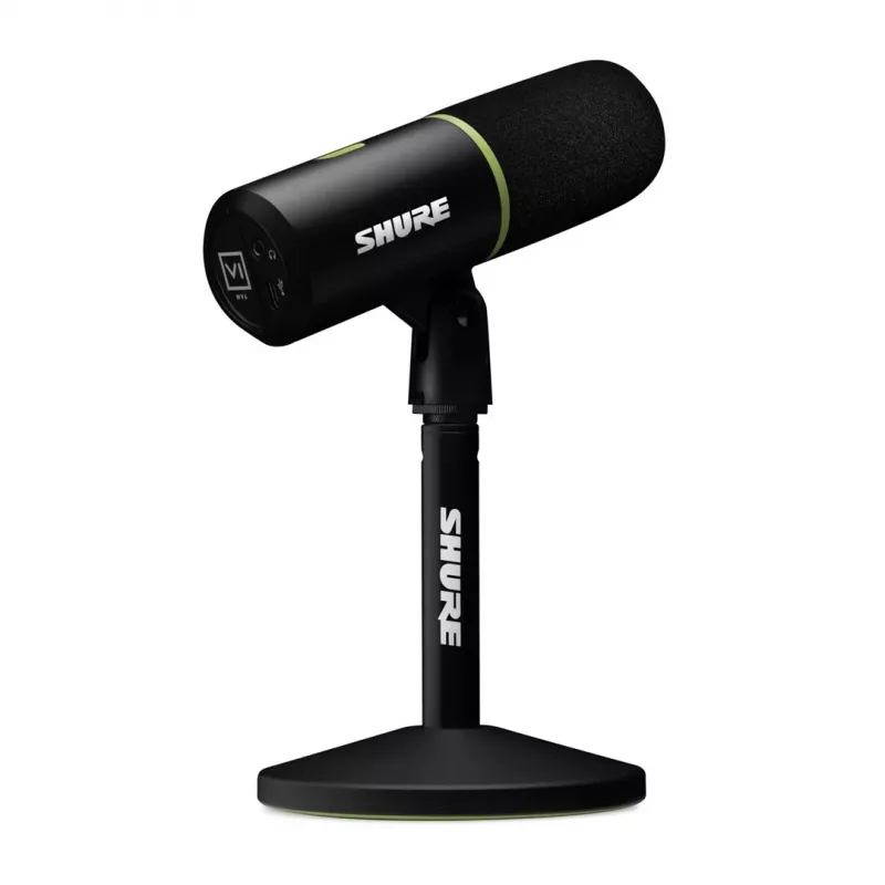 Shure MV6 - USB-C cardioid dynamic microphone for gamers and streamers