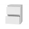 MALWA M2 WHITE BEDSIDE TABLE