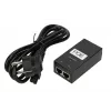 PoE power supply Extralink POE-24-24W-G 24V 1A 24W Gigabit, indoor, black, AC cable included