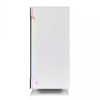 PC Case Thermaltake H200 TG Snow RGB Midi Tower White