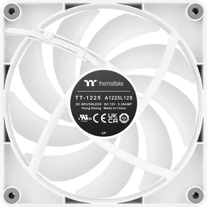 Thermaltake CT120 Reverse ARGB 120mm White 2-Pack