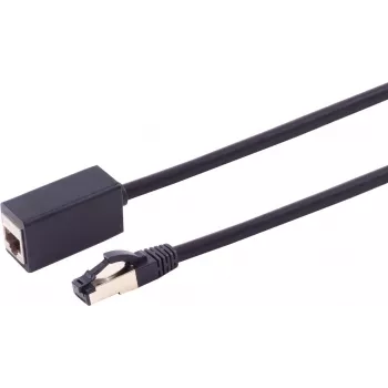 Networking Cable S/CONN 08-44035 2m Cat8.1 S/FTP Black