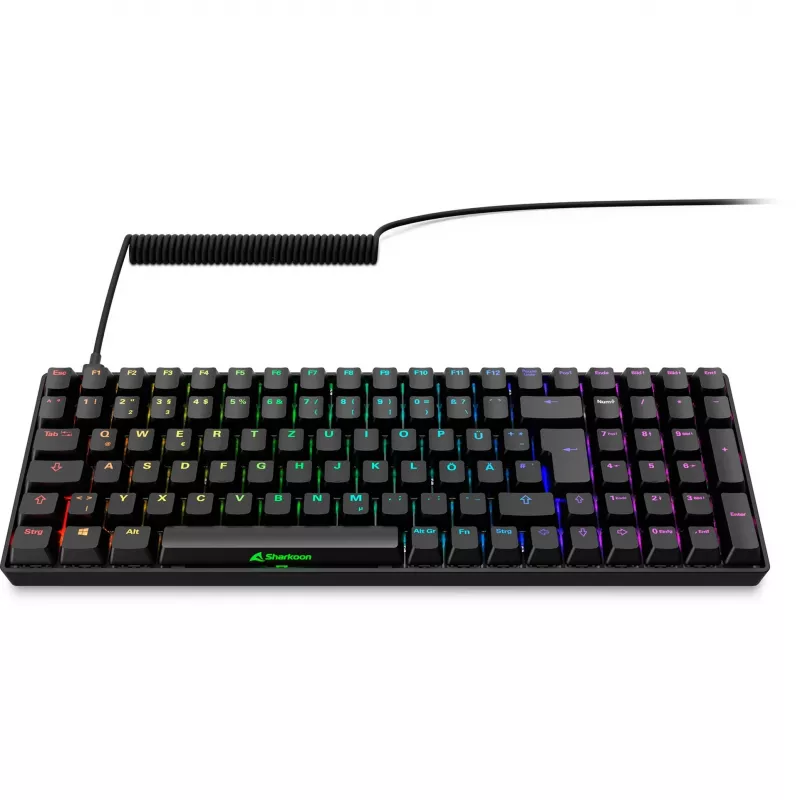 Sharkoon SGK50 S2 keyboard Gaming RF Wireless QWERTZ German