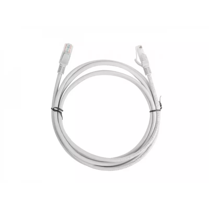 Lanberg PCU5-10CC-0200-S Network Cable 2 M Cat5e U/UTP (UTP) Grey (PCU5-10CC-0200-S)