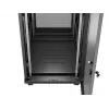 Freestanding rack cabinet LANBERG FF01-6824-23BL 24U 600×800 mm IP20 Black